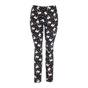 🌺 Derek Heart Christmas Llama Novelty Leggings L